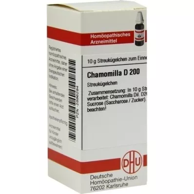 CHAMOMILLA D 200 Globuli, 10 g