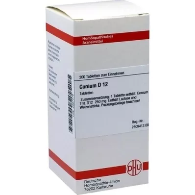CONIUM D 12 tablets, 200 pcs