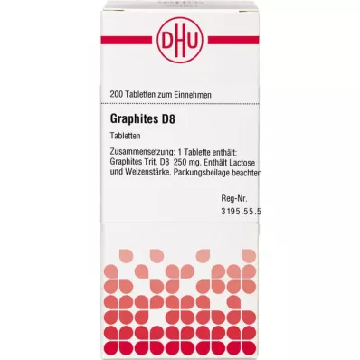 GRAPHITES D 8 tablets, 200 pcs GRAPHITES D 8 tablets, 200 pcs