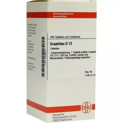 GRAPHITES D 12 tablets, 200 pcs GRAPHITES D 12 tablets, 200 pcs