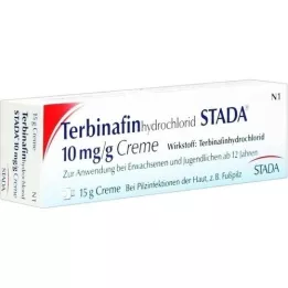 TERBINAFINHYDROCHLORID STADA 10 mg/g cream, 15 g