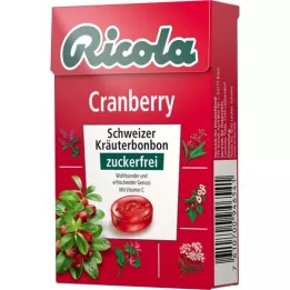 RICOLA O.Z.BOX cranberry candies, 50 g