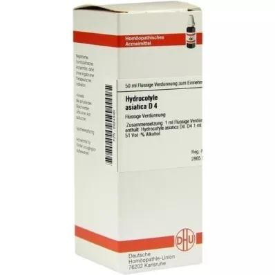 HYDROCOTYLE asiatica D 4 dilution, 50 ml