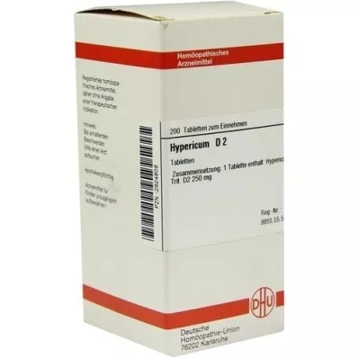 HYPERICUM D 2 tablets, 200 pcs HYPERICUM D 2 tablets, 200 pcs