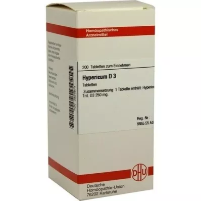 HYPERICUM D 3 tablets, 200 pcs