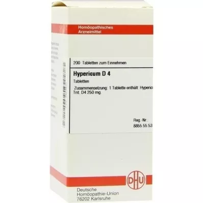 HYPERICUM D 4 tablets, 200 pcs HYPERICUM D 4 tablets, 200 pcs