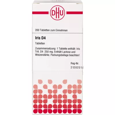 IRIS D 4 tablets, 200 pcs IRIS D 4 tablets, 200 pcs