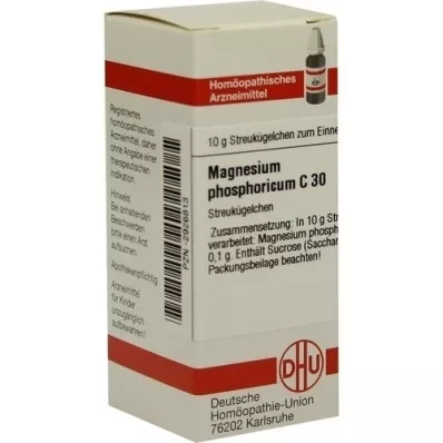 MAGNESIUM PHOSPHORICUM C 30 Globuli, 10 g