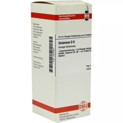SELENIUM D 6 Dilution, 50 ml SELENIUM D 6 Dilution, 50 ml