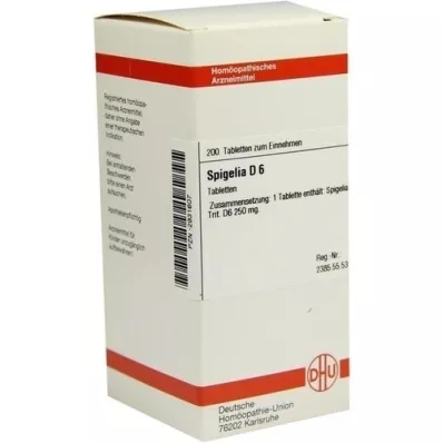 SPIGELIA D 6 tablets, 200 pcs