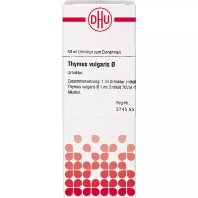 THYMUS VULGARIS Mother tincture, 50 ml