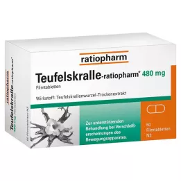 TEUFELSKRALLE-RATIOPHARM Film-coated tablets, 50 pcs