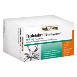 TEUFELSKRALLE-RATIOPHARM Film-coated tablets, 200 pcs