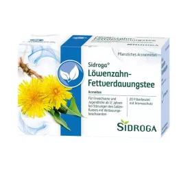SIDROGA Dandelion tea filter bags, 20X1.5 g
