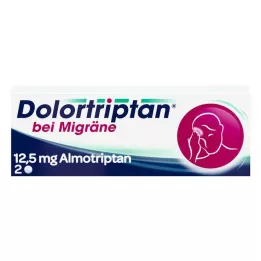 DOLORTRIPTAN for migraine film-coated tablets, 2 pcs