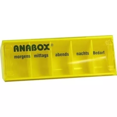 ANABOX Tagesbox gelb, 1 St