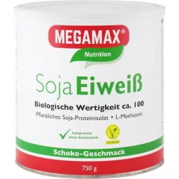 MEGAMAX Soy protein chocolate powder, 750 g