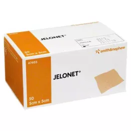 JELONET Paraffin gauze 5x5cm sterile peel pack, 50 pcs