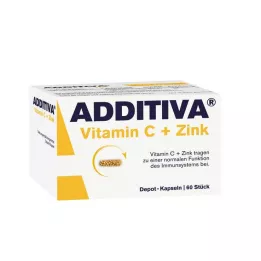ADDITIVA Vitamin C Depot 300 mg capsules, 60 pcs