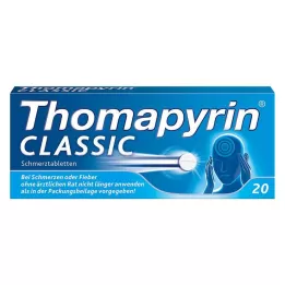 THOMAPYRIN CLASSIC Painkillers, 20 pcs