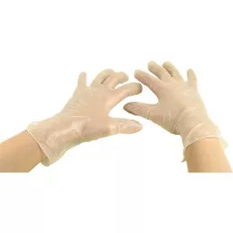 HANDSCHUHE Latex non-sterile powder-free medium, 100 pcs