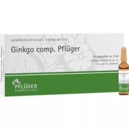 GINKGO COMP.Pflüger ampoules, 10 pcs