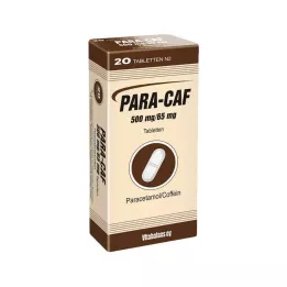 PARA CAF 500 mg/65 mg tablets, 20 pcs