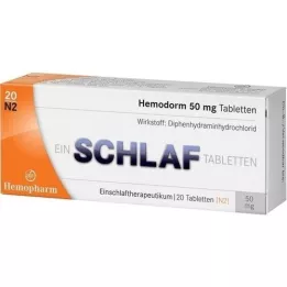 HEMODORM 50 mg tabletki do snu, 20 szt