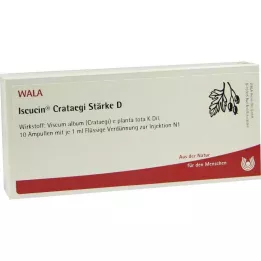 ISCUCIN crataegi Strength D Ampoules, 10X1 ml