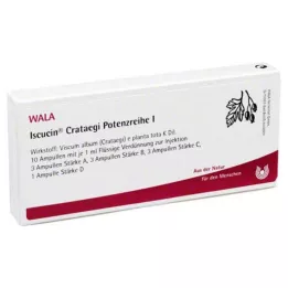 ISCUCIN crataegi potency series I ampoules, 10x1 ml