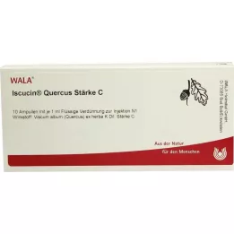 ISCUCIN quercus Strength C Ampoules, 10X1 ml