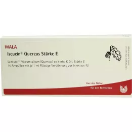 ISCUCIN quercus Strength E ampoules, 10X1 ml