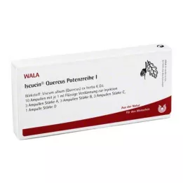 ISCUCIN quercus potency series I ampoules, 10X1 ml