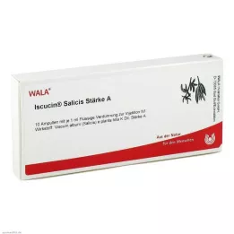 ISCUCIN salicis Strength A Ampoules, 10X1 ml