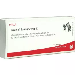 ISCUCIN salicis Strength C Ampoules, 10X1 ml