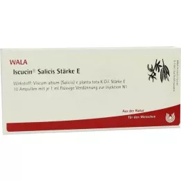ISCUCIN salicis Strength E Ampoules, 10X1 ml