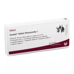 ISCUCIN salicis potency series I ampoules, 10x1 ml