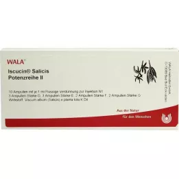 ISCUCIN salicis potency series II ampoules, 10X1 ml