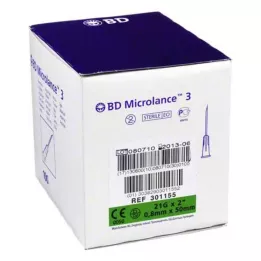 BD MICROLANCE Cannula 21 G 2 0.8x50 mm, 100 pcs