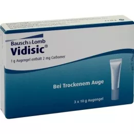VIDISIC eye gel, 3x10 g