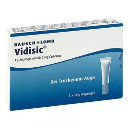 VIDISIC Eye gel, 3X10 g