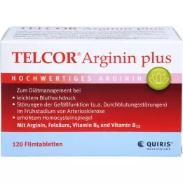 TELCOR Arginine plus film-coated tablets, 120 pcs