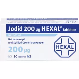 Jodid 200 Hexal, 50 pz