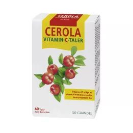 CEROLA Vitamin C Taler Grandel, 60 pcs