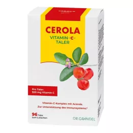 CEROLA Vitamin C Taler Grandel, 96 pcs