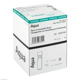AQUA AD injectabilia Miniplasco connect Inj. solution, 20X20 ml