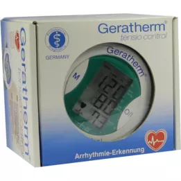 Geratherm Blood Pressure Meter Wrist Tensio Control Green, 1 pcs