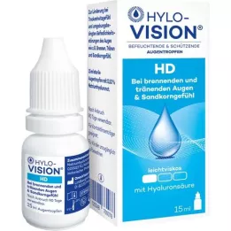 HYLO-VISION HD eye drops, 15 ml