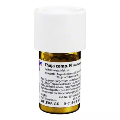 Delivery service from Germany - THUJA COMP.N Trituration, 20 g