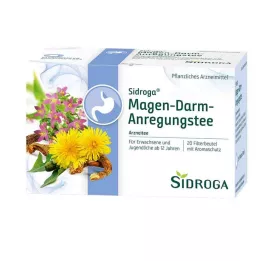 SIDROGA Gastrointestinal Stimulating Tea Filter Bags, 20X2.0 g